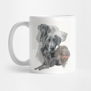 Weimaraner Medley Mug